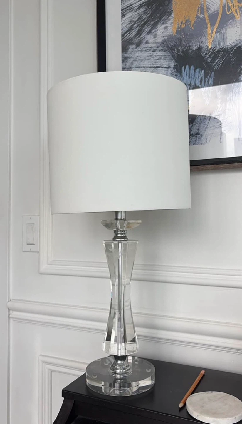 Crystal Accent Table Lamp