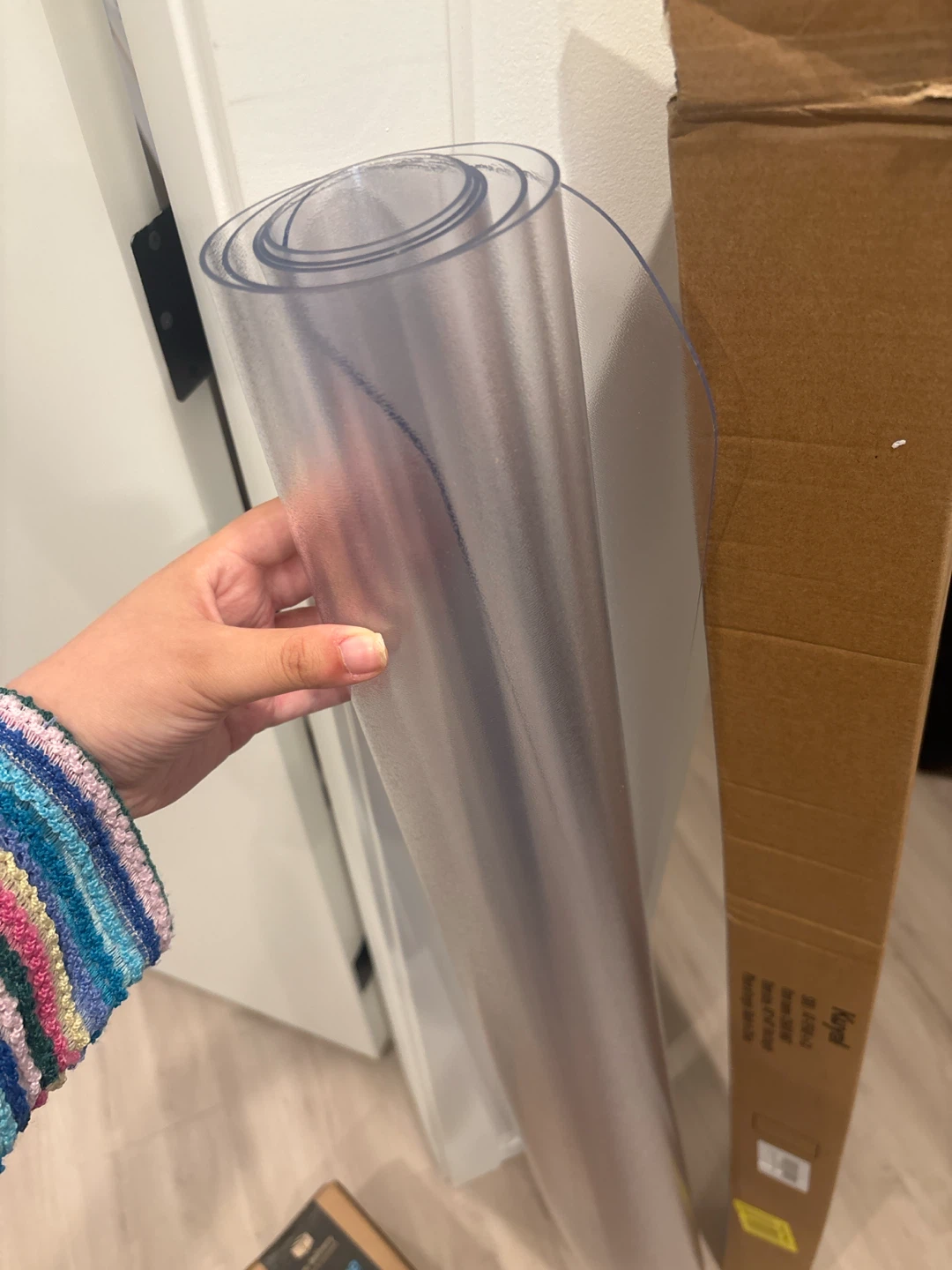 Plastic chair / table mat