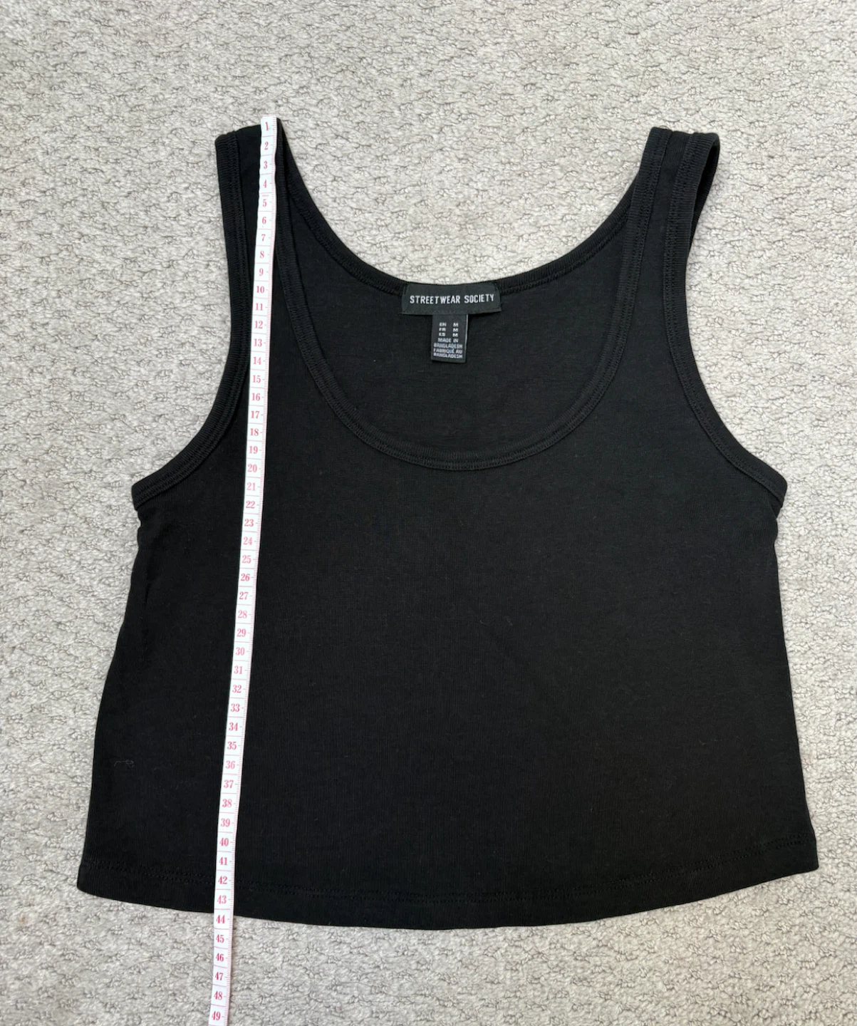 Streetwear Society Black Tank Top - photo 2