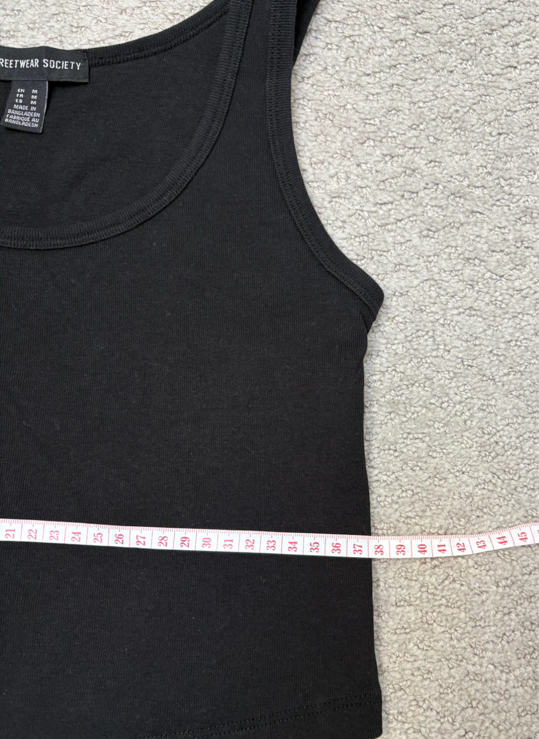 Streetwear Society Black Tank Top - photo 3