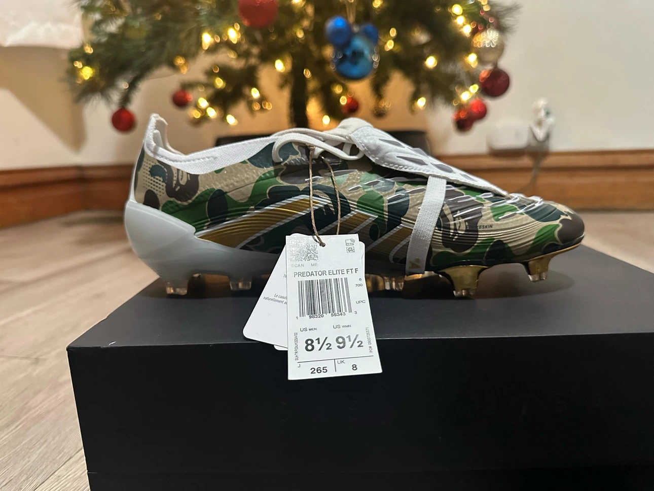 Adidas Predator Elite FG Bape Soccer Cleats - photo 3
