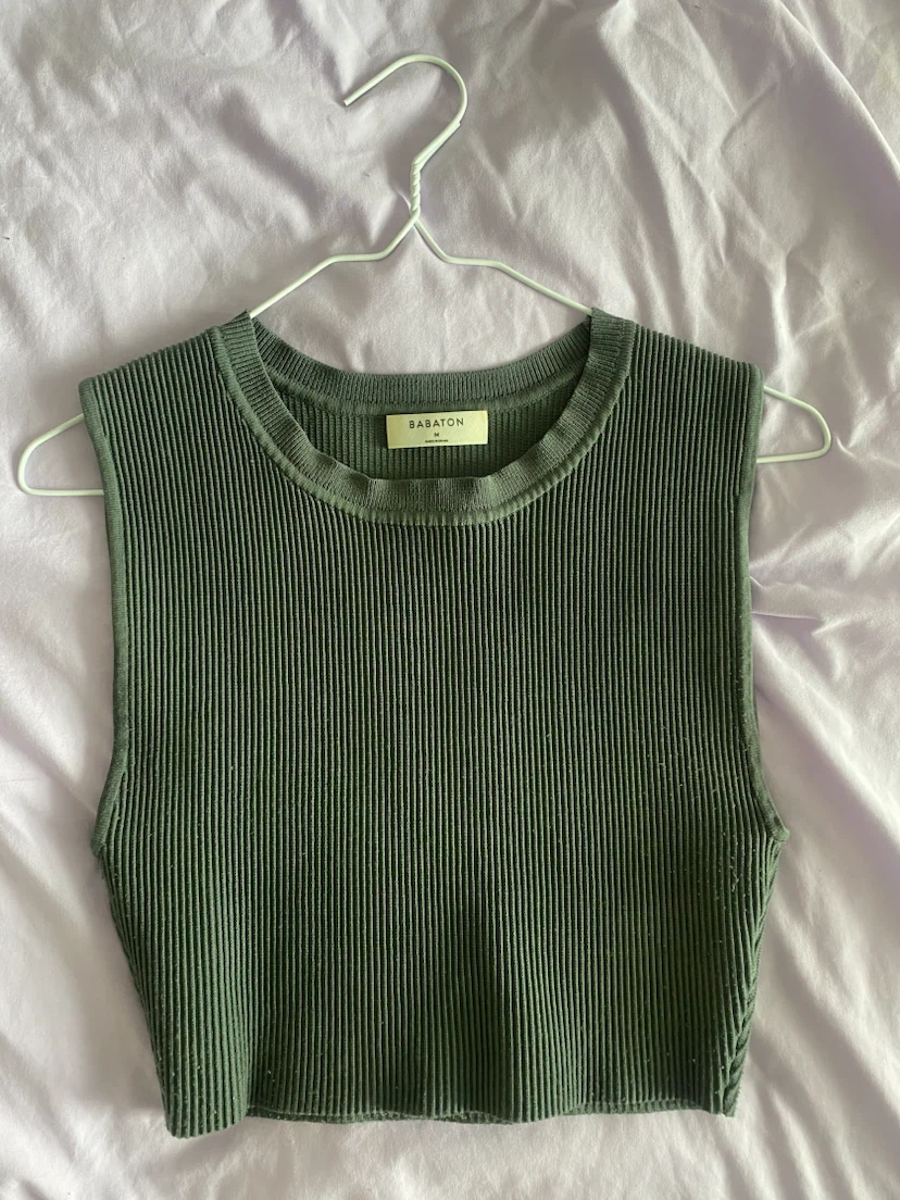 Babaton Ribbed Tank Top - Medium