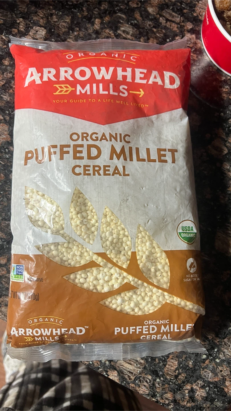 FREE FREE FREE Arrowhead Mills Organic Puffed Millet Cereal 12oz