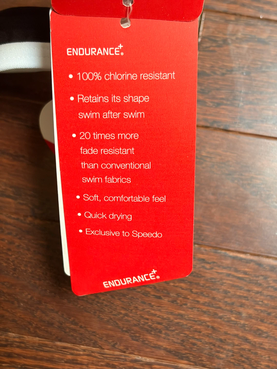 NEW: Speedo Women’s Medium Endurance+ Black One-Piece Swimsuit - photo 5