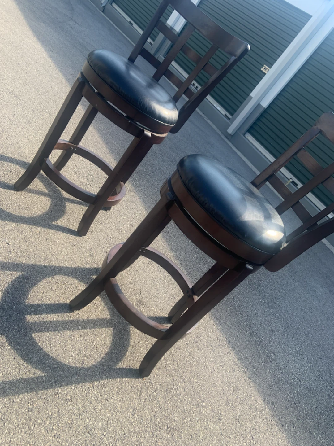 Swivel Bar Stools - Set of 2 - photo 2