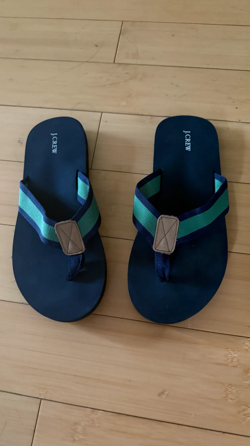 J. Crew Flip Flops size 9