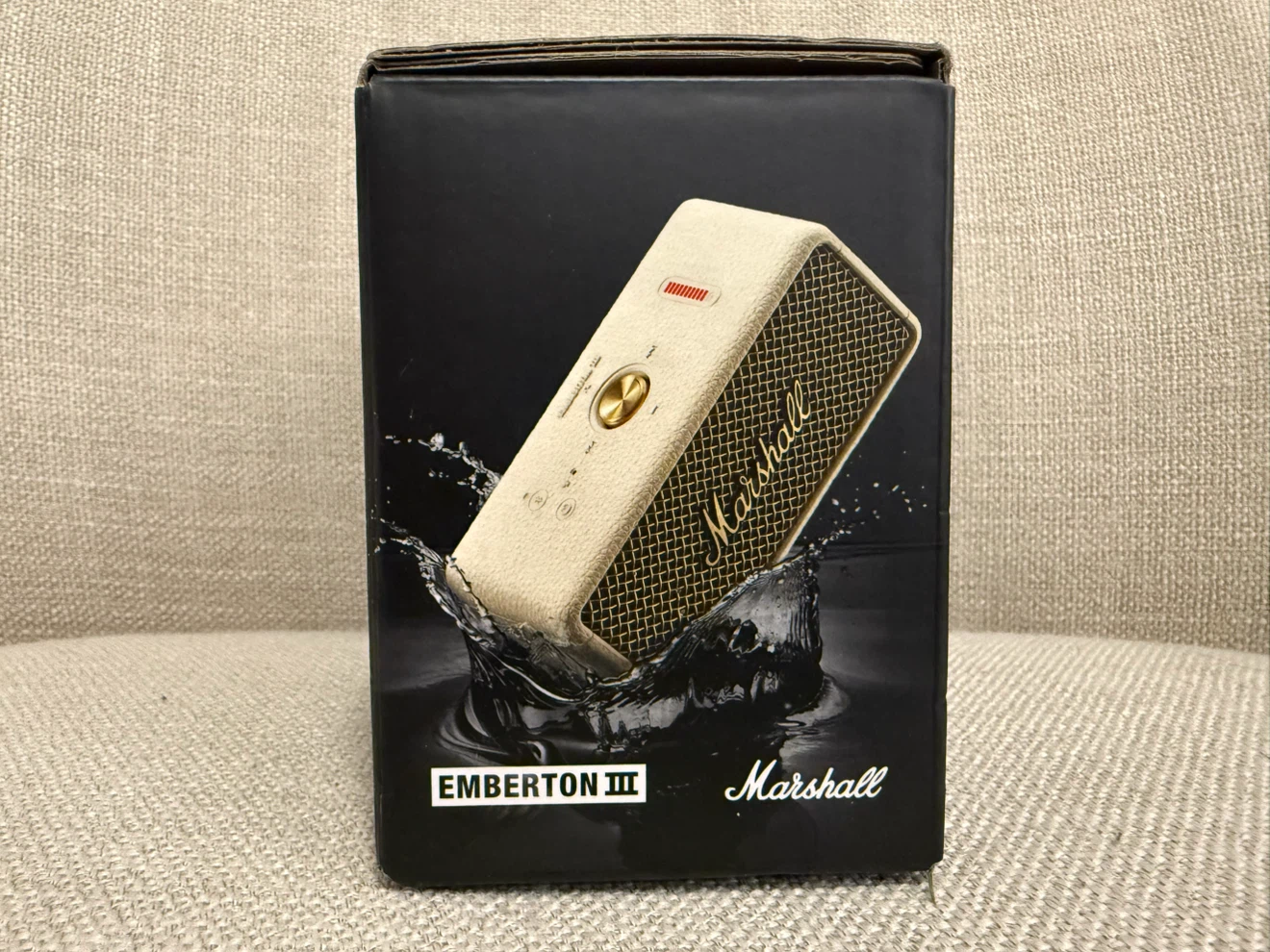 Marshall Emberton III Portable Bluetooth Speaker - Cream - BNIB - photo 4