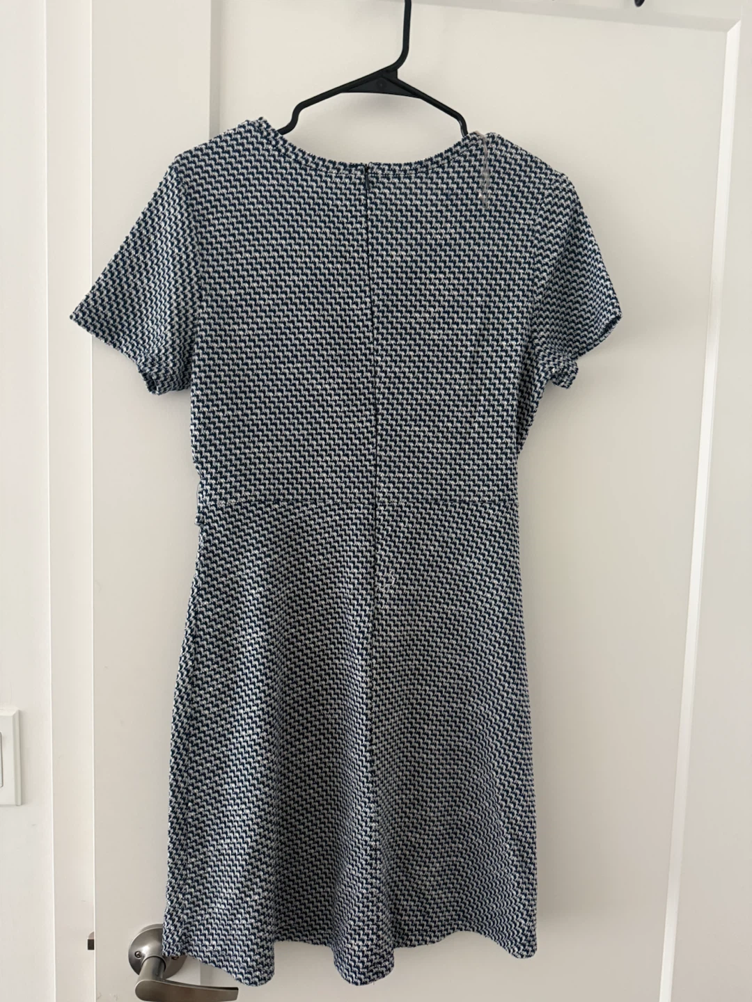 Women's Short Sleeve Dress with Belt - photo 4