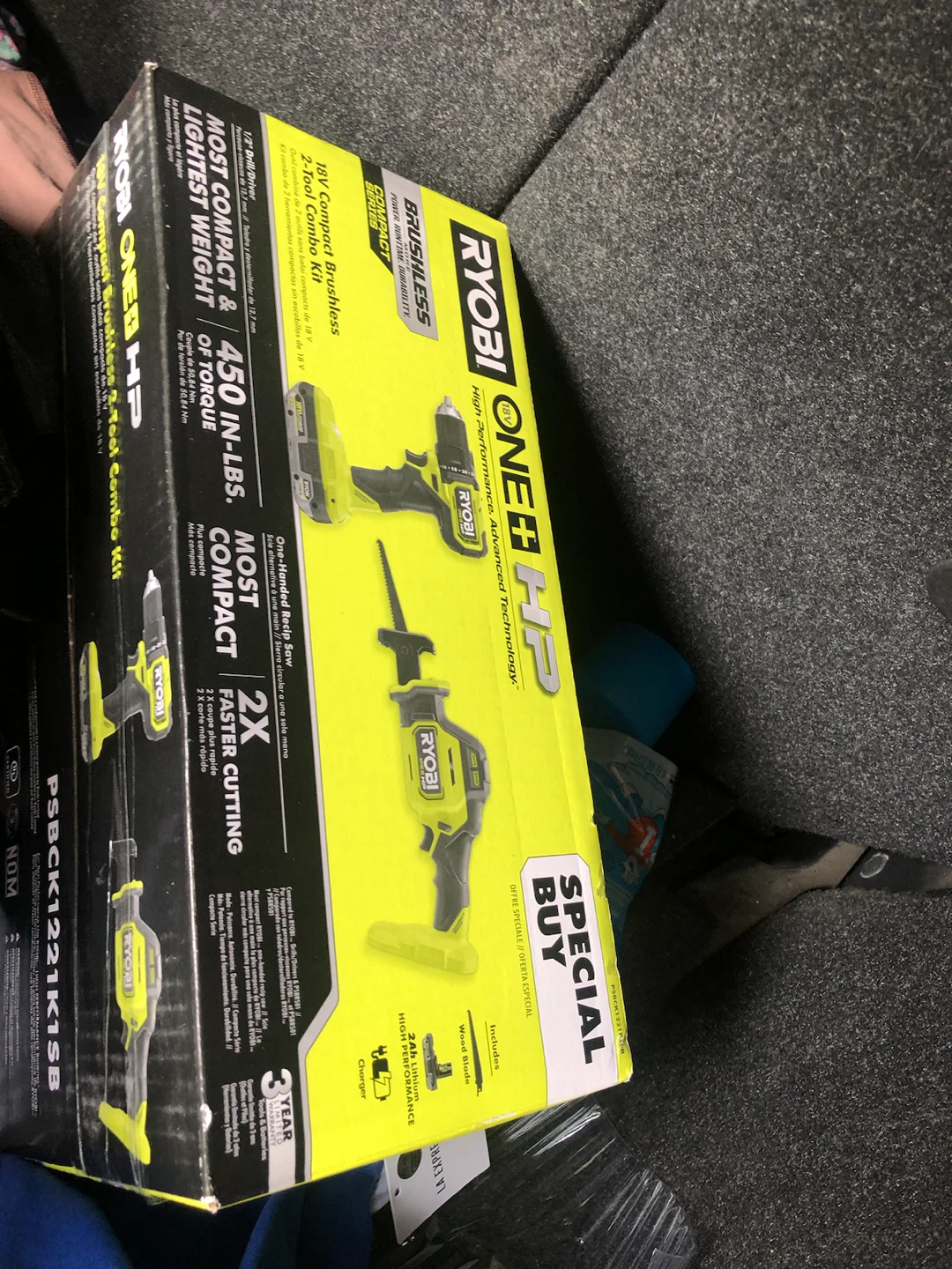 Ryobi ONE+ HP 18V Brushless 2-Tool Combo Kit