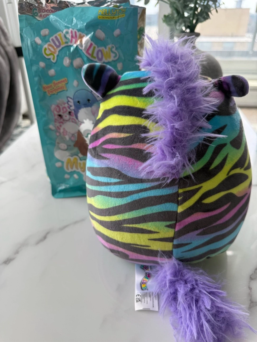 Squishmallows Mystery Squad Zebra Plush - photo 2