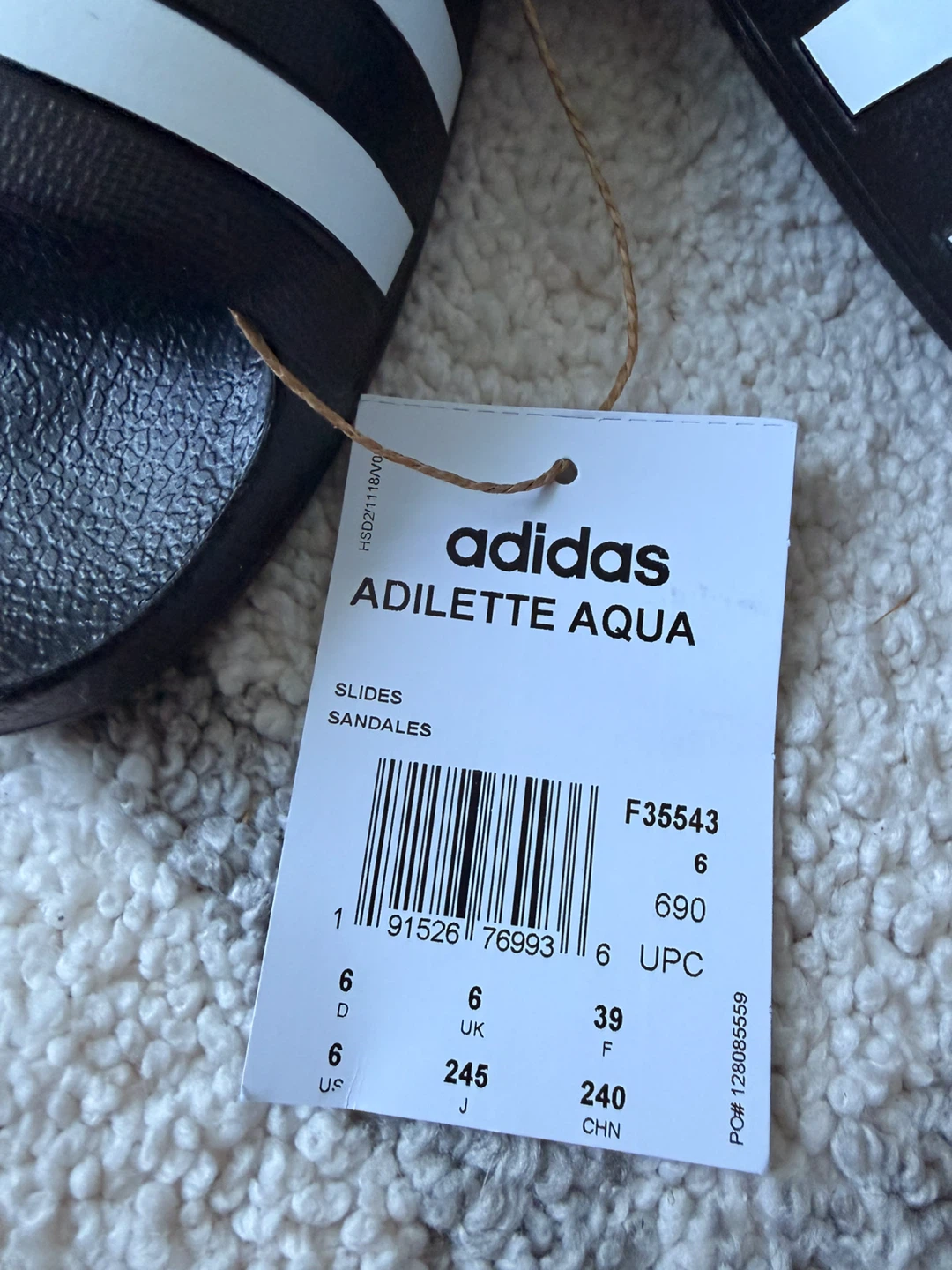 Adidas Adilette Aqua Slides - photo 3