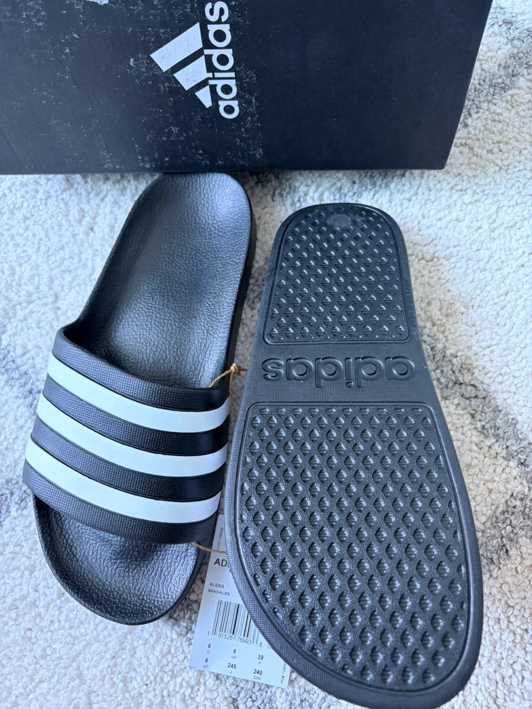 Adidas Adilette Aqua Slides - photo 4