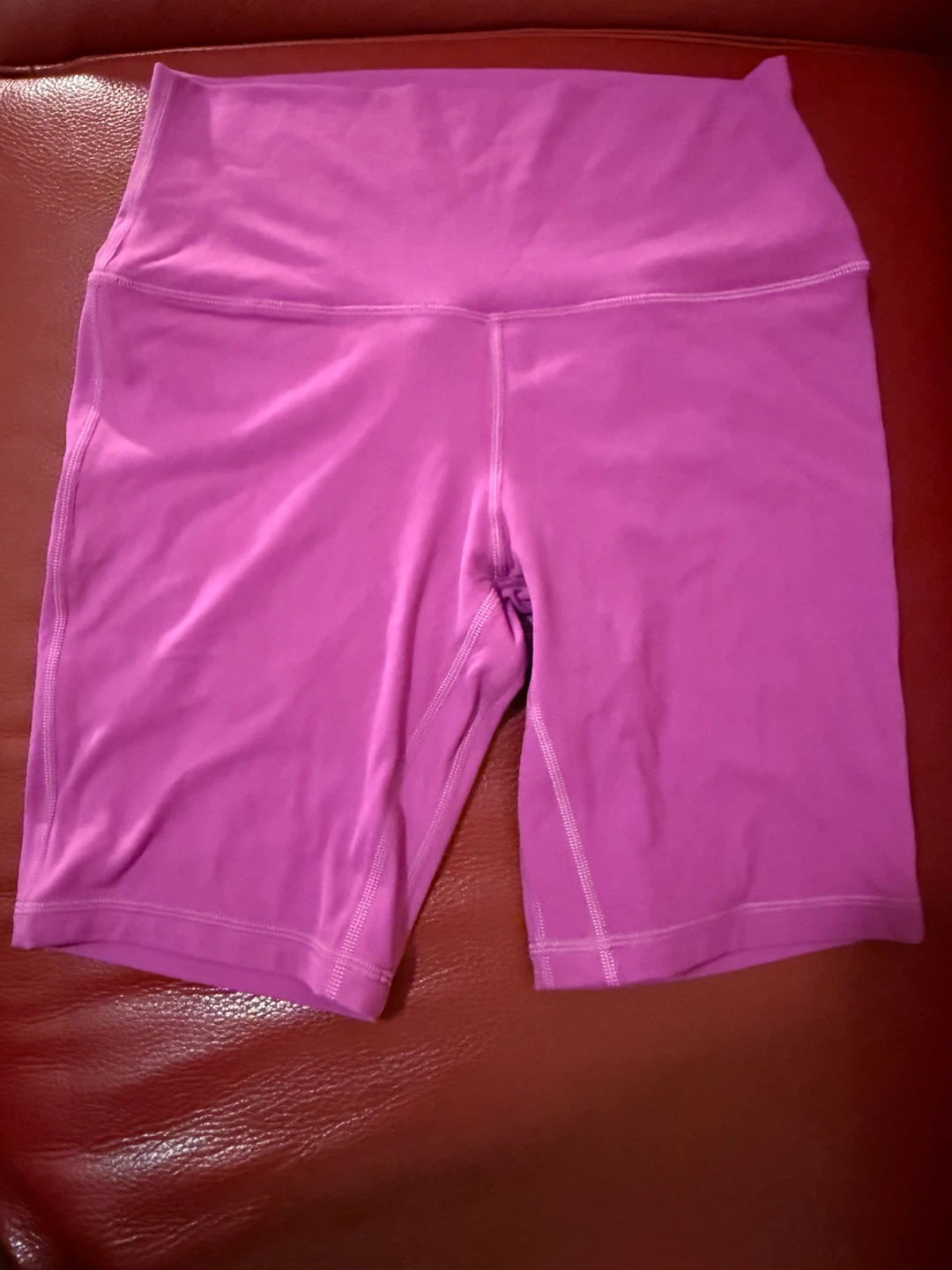 Lululemon Align High-Rise Bike Shorts - Vivid Plum - Size 8