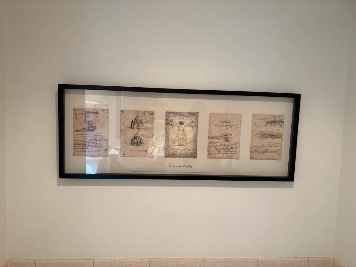 Leonardo da Vinci Framed Art Print