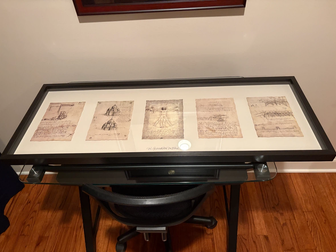 Leonardo da Vinci Framed Art Print - photo 4