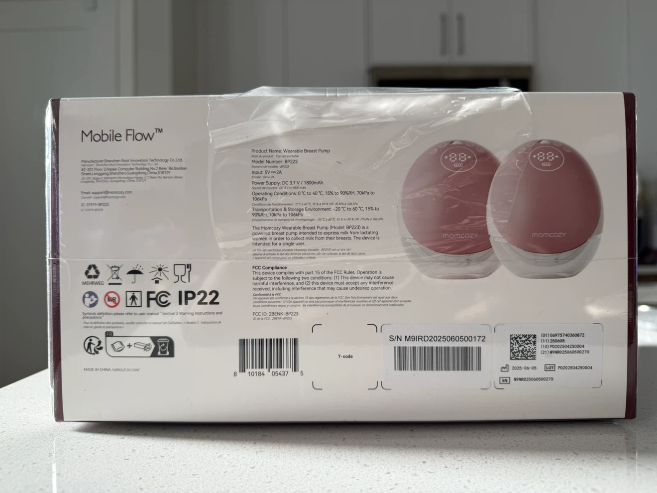Momcozy Mobile Flow Wearable Breast Pumps BNIB - photo 3