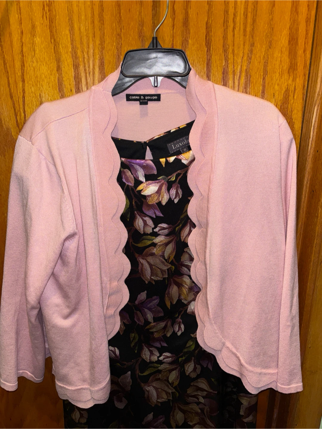 Cardigan and dress - photo 4