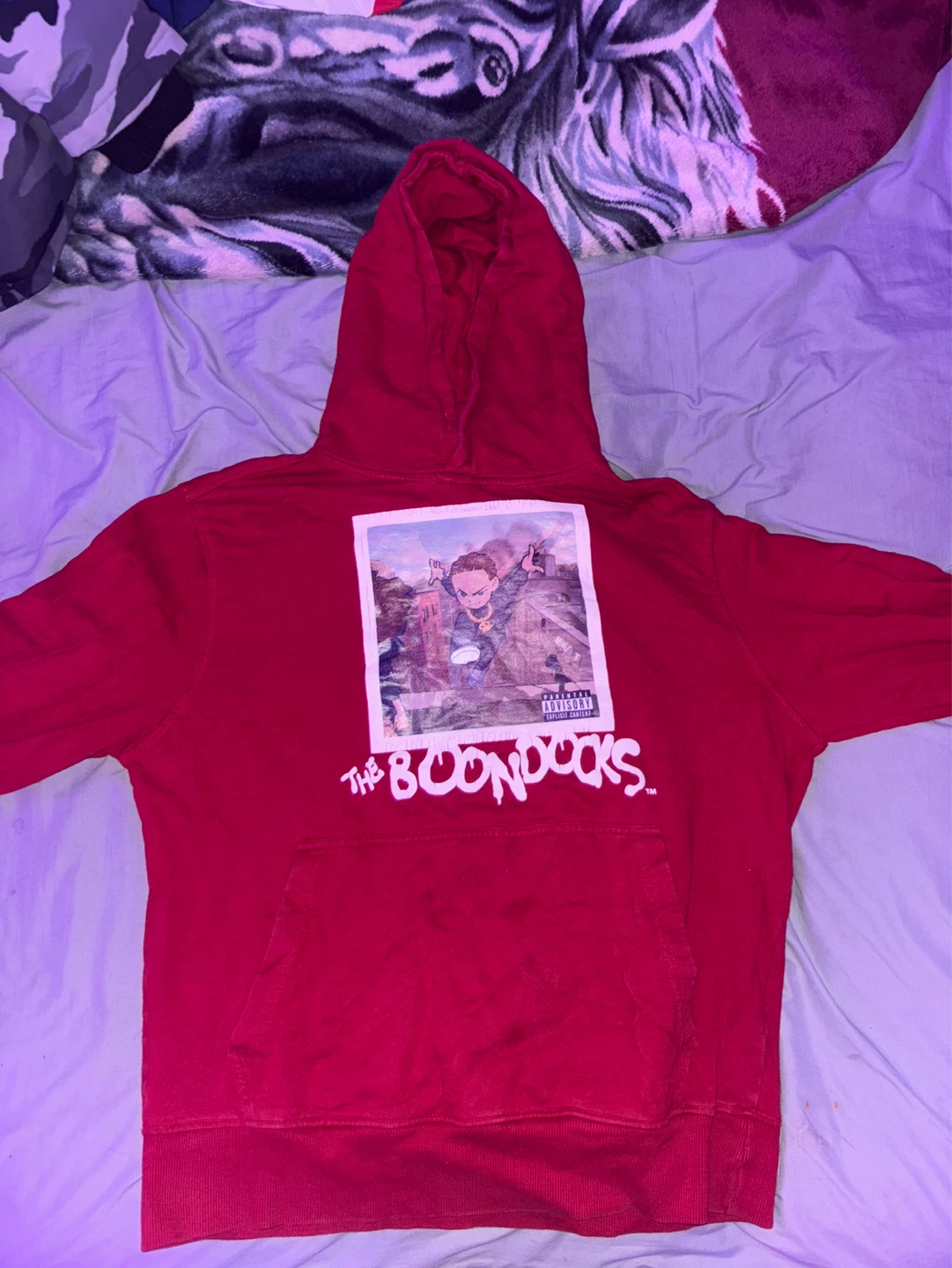 The Boondocks Red Hoodie