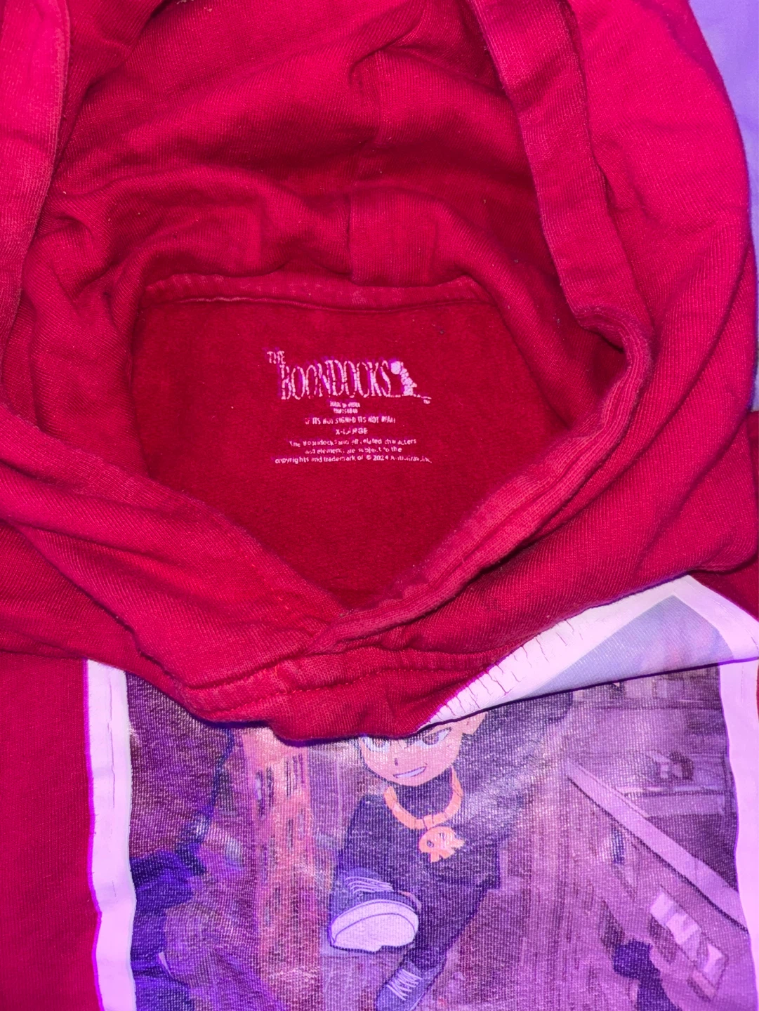 The Boondocks Red Hoodie - photo 2