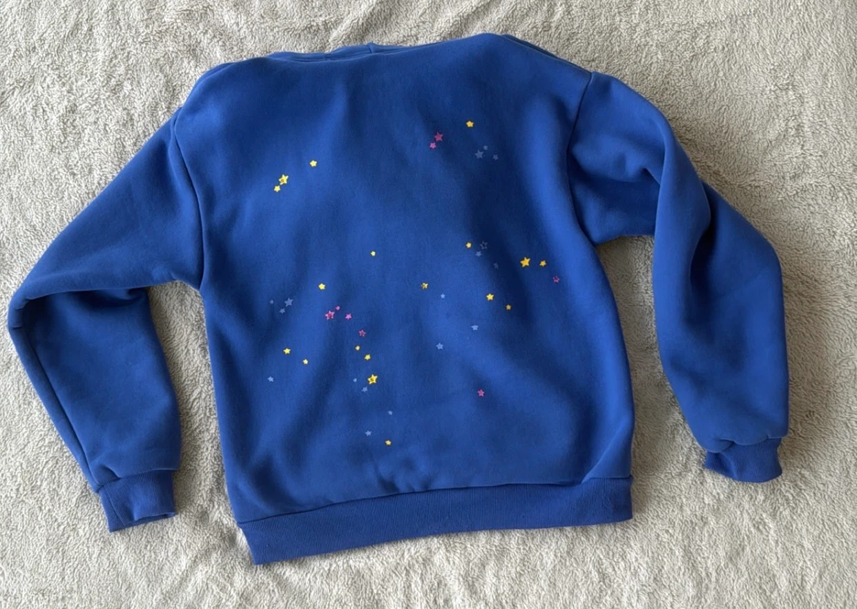 Dark blue sp5der hoodie Offer price/trades - photo 5