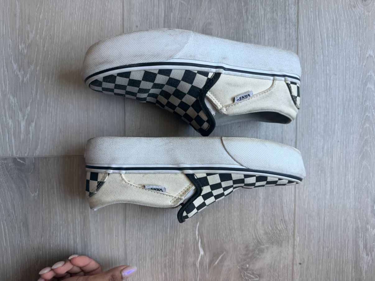 Vans Checkerboard Platform Slip Ons - photo 2
