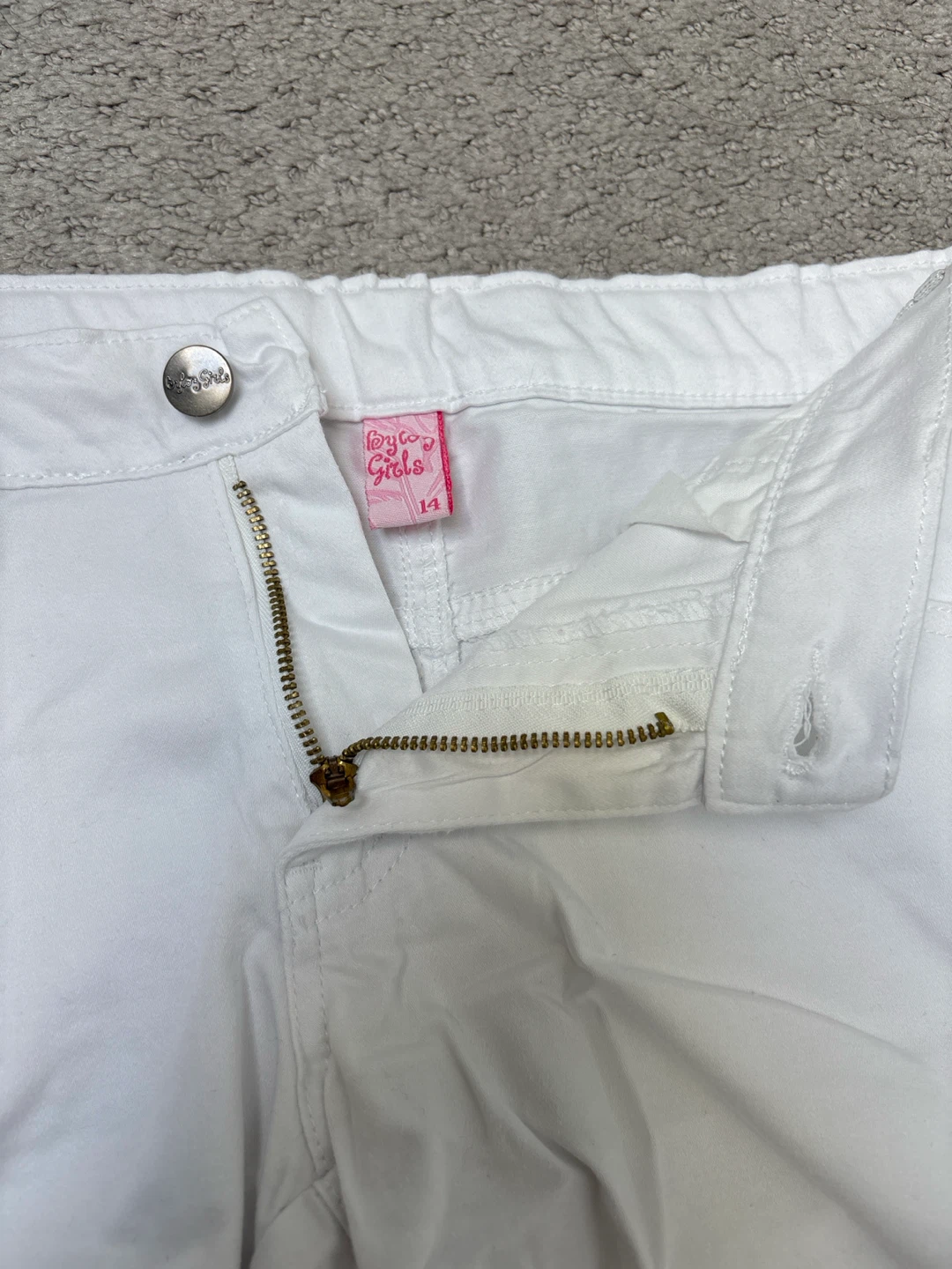 Byloz Girls White Shorts - photo 5
