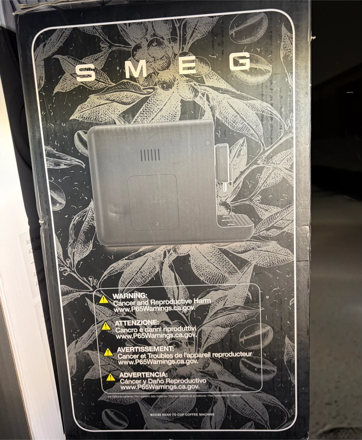 Smeg Fully Automatic Espresso Coffee Machine w/Milk Frother BNIB - photo 5