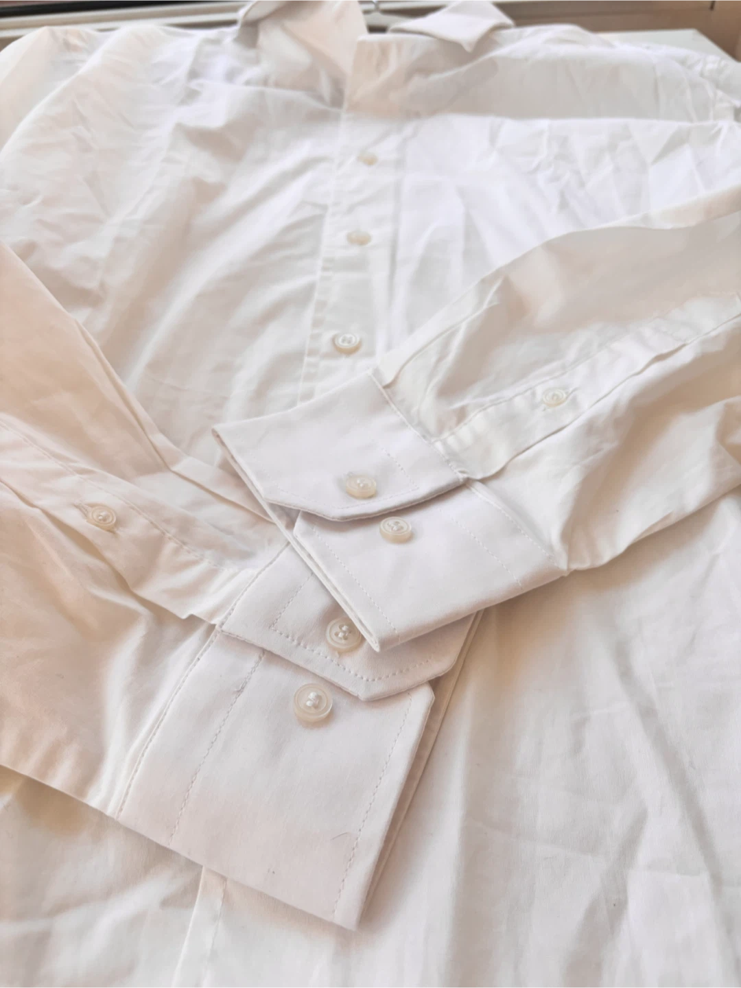 Club Monaco White Dress Shirt size L - photo 5