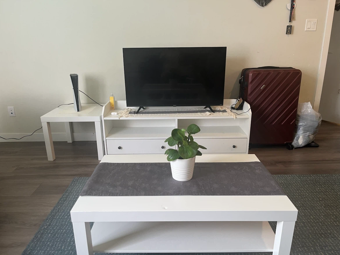 IKEA KALLAX Shelf Unit and Coffee Table Set