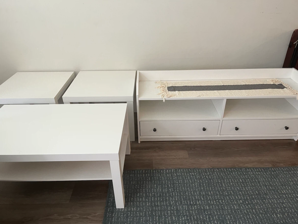 IKEA KALLAX Shelf Unit and Coffee Table Set - photo 2