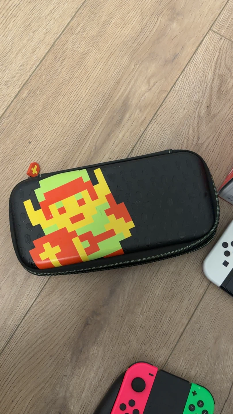 Nintendo Switch OLED Mario Case Bundle - photo 3