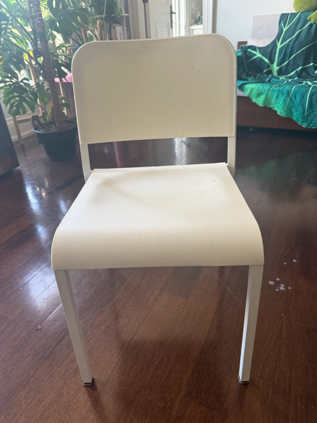 White modern chair