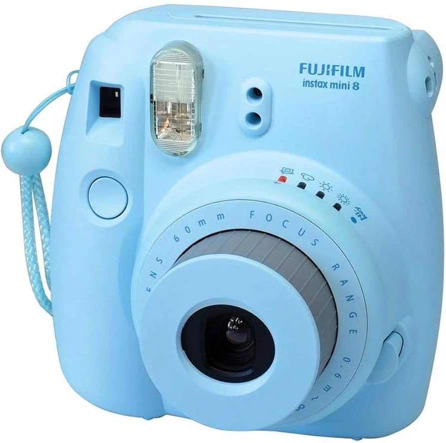 Fujifilm Instax Mini 8 Instant Camera - Light Blue