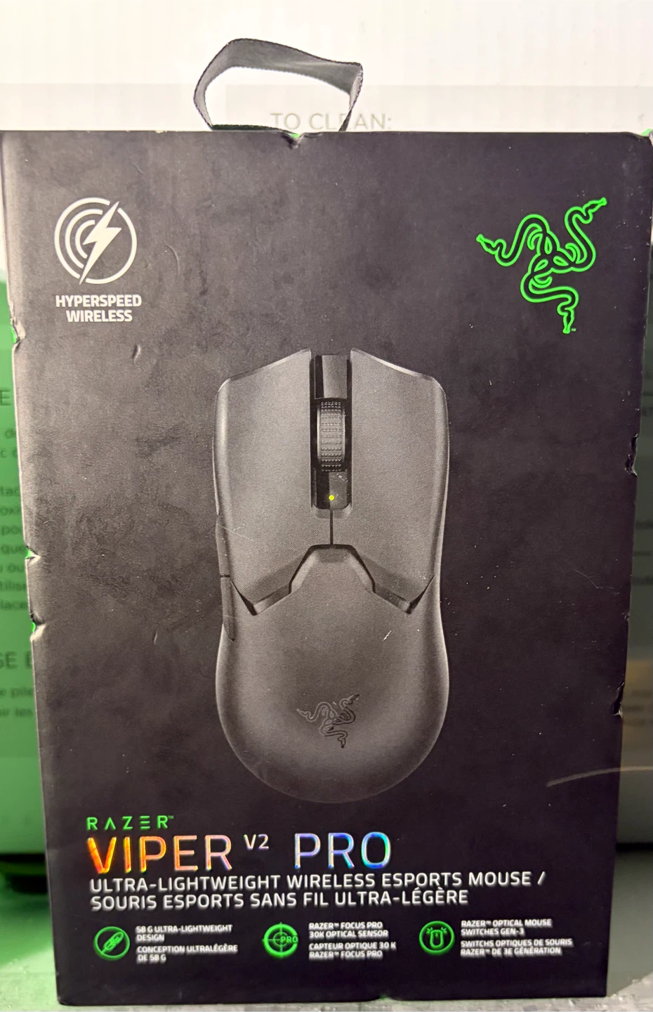 Razer Viper V2 Pro Wireless Gaming Mouse BNIB