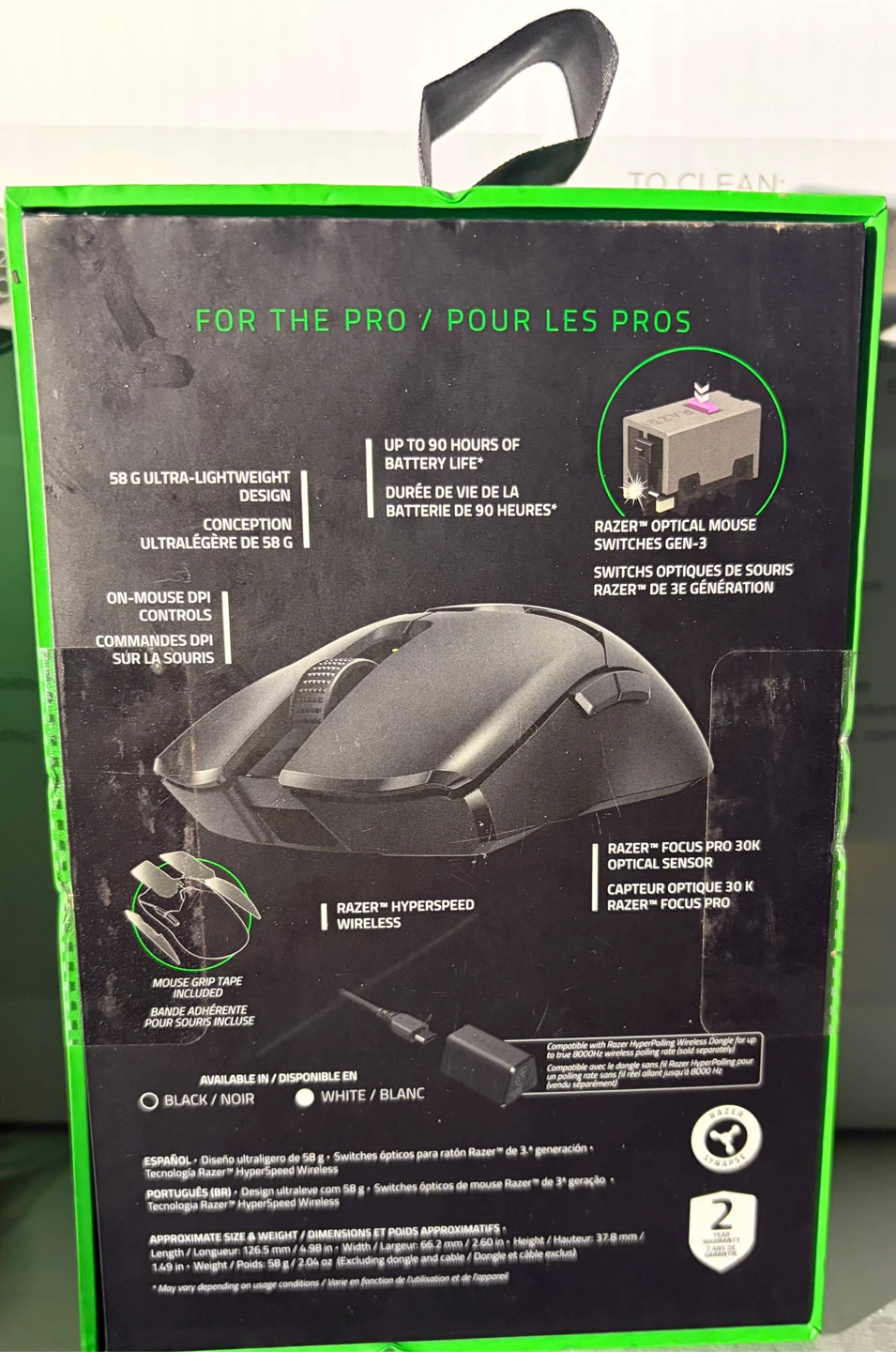 Razer Viper V2 Pro Wireless Gaming Mouse BNIB - photo 2