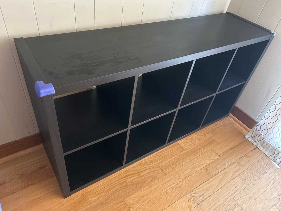IKEA Black Shelf Unit - photo 2