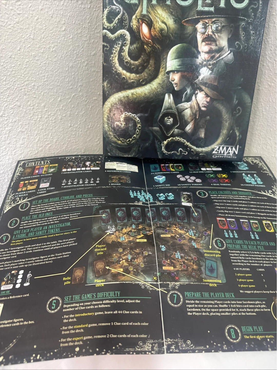 Pandemic: Reign of Cthulhu Board Game - photo 2