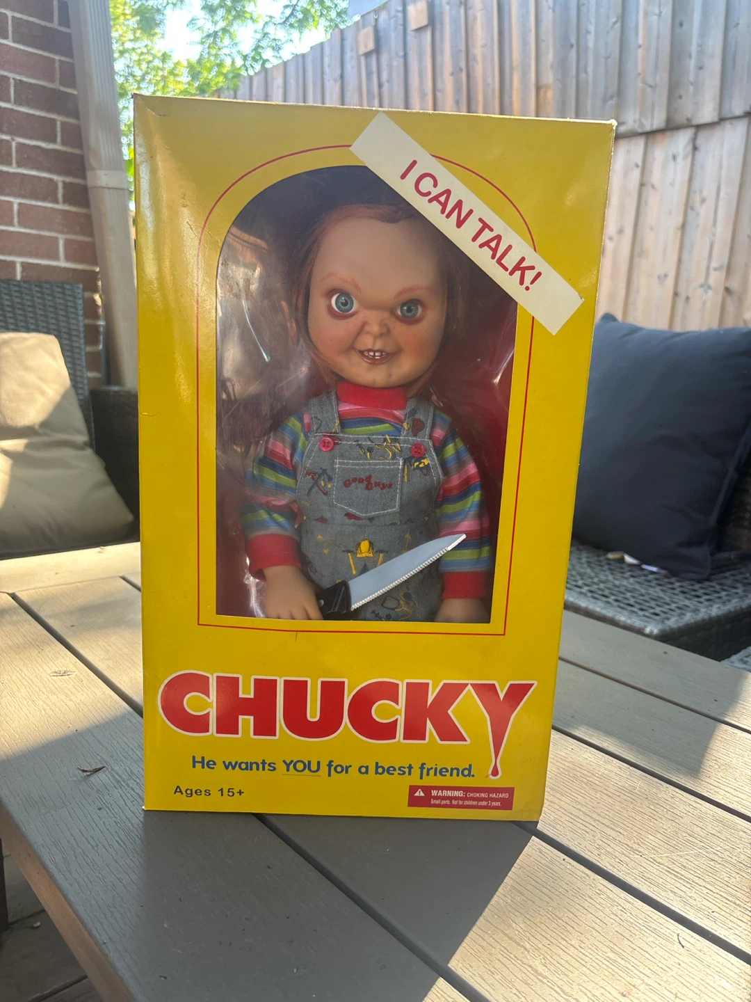 Chucky Doll with Knife