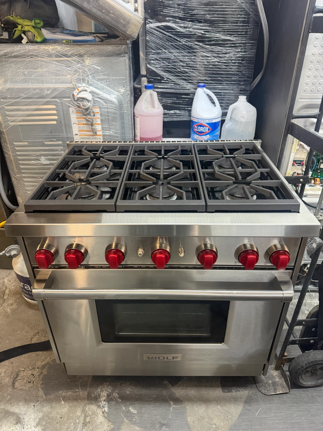 Wolf 36" Gas Range GR366 - photo 3