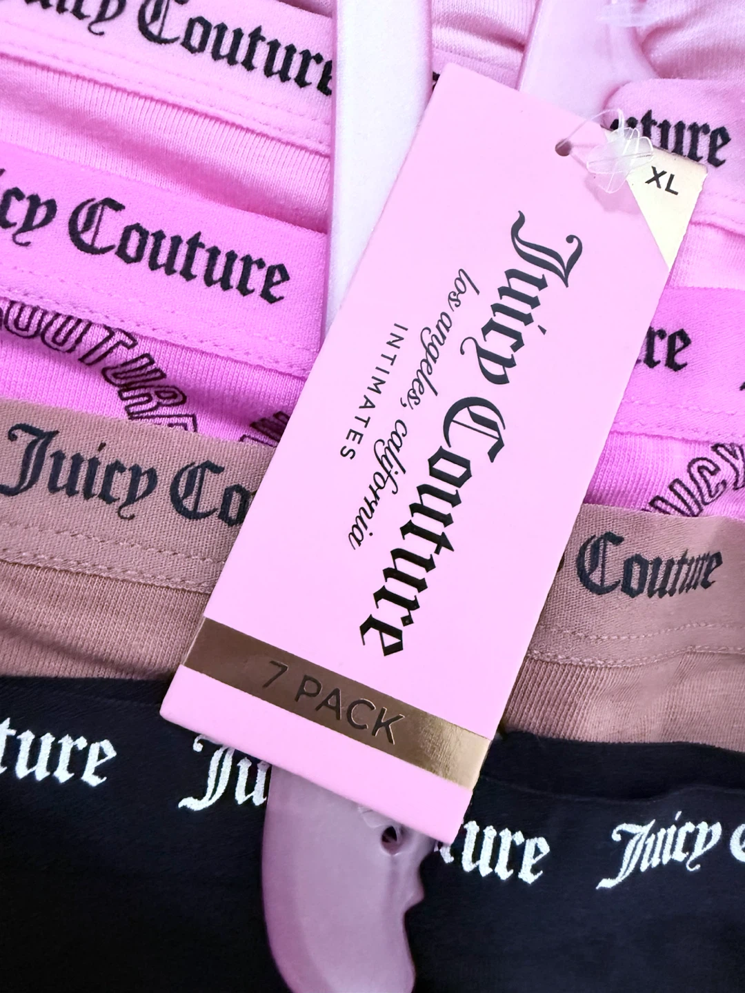 Juicy Couture Women's 7 Pack Boxer Briefs XL - photo 3