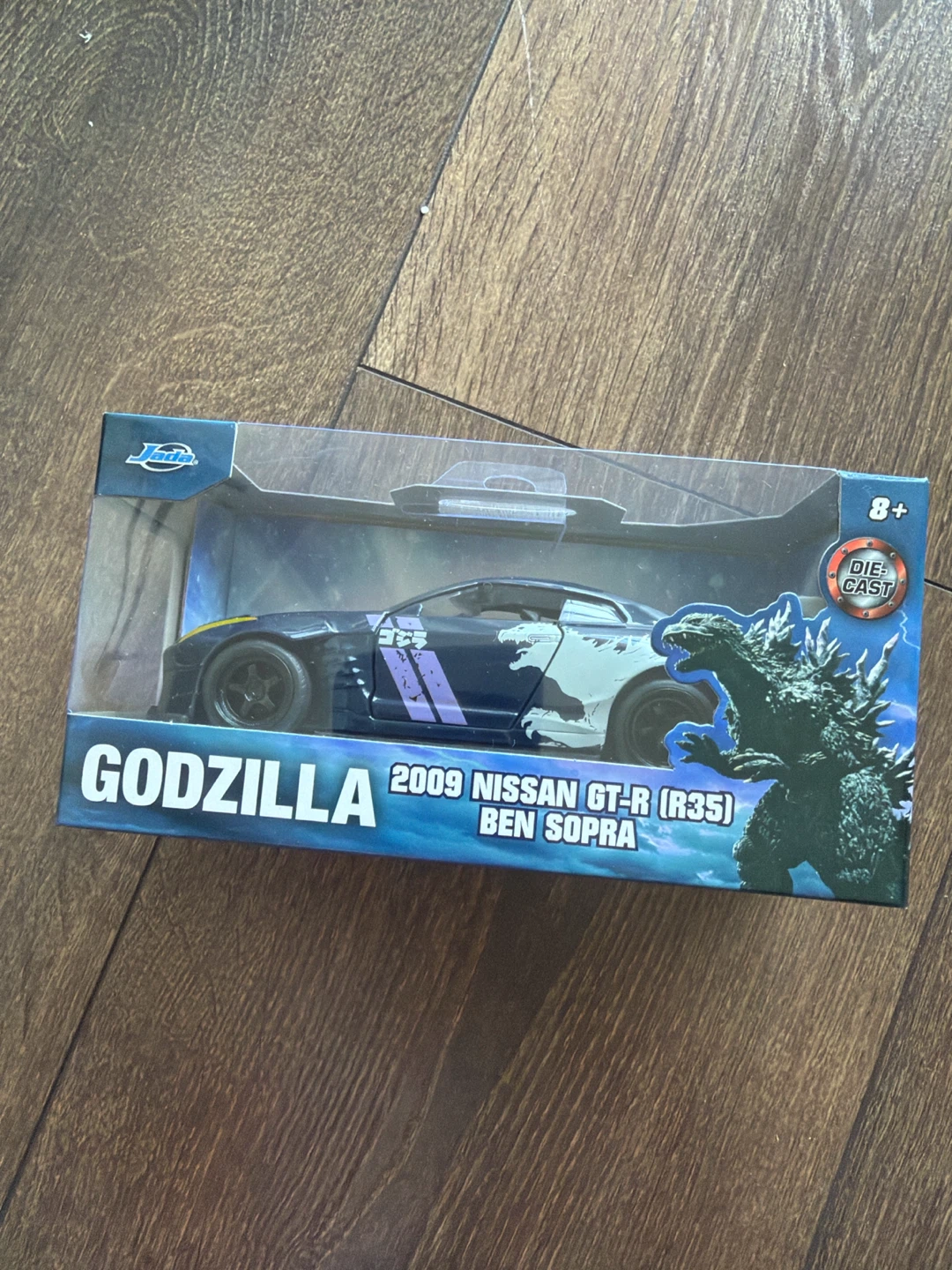 Jada Godzilla 2009 Nissan GT-R (R35) Die-Cast Toy Car