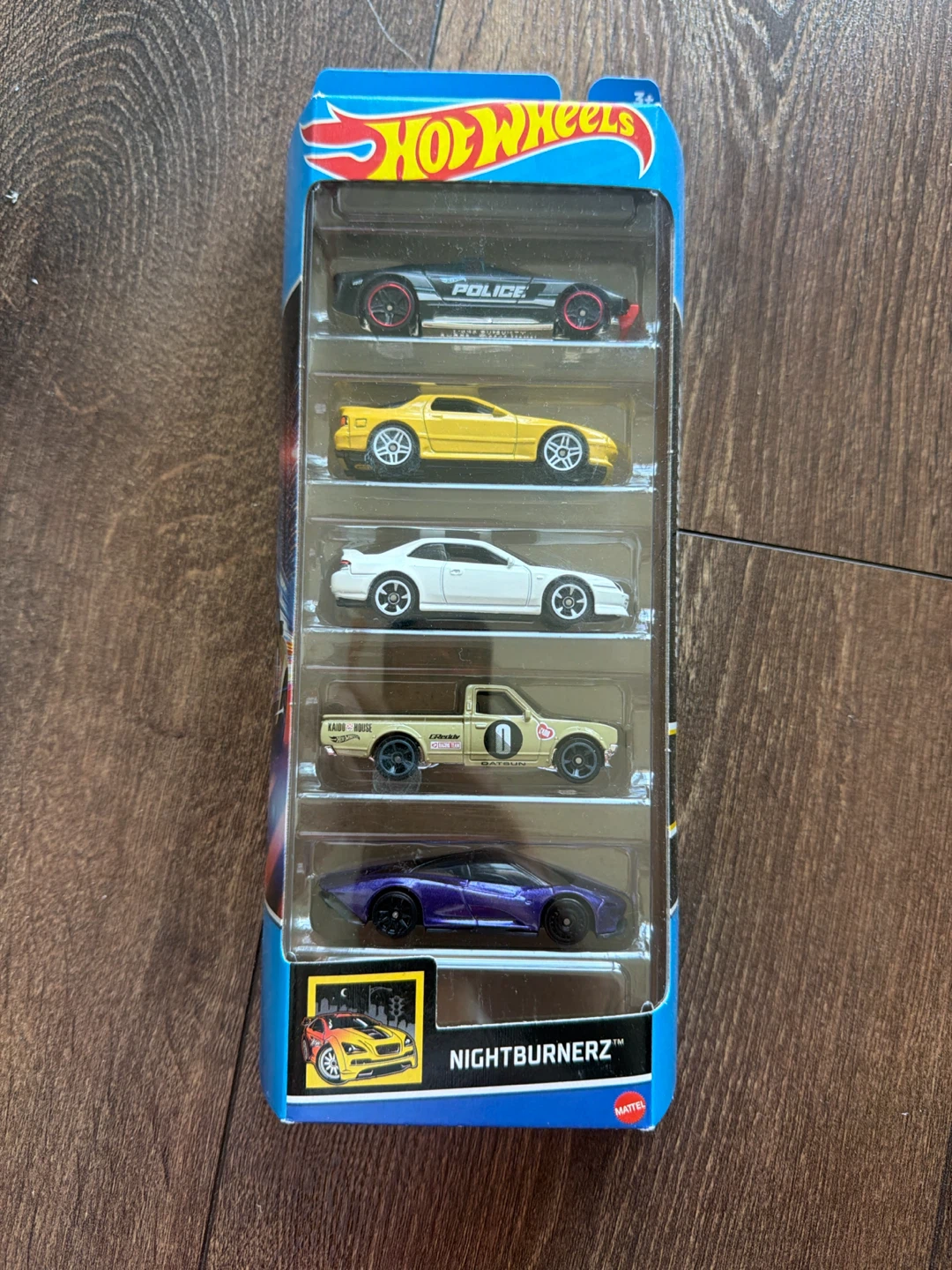 Hot Wheels Nightburnerz 5-Car Pack
