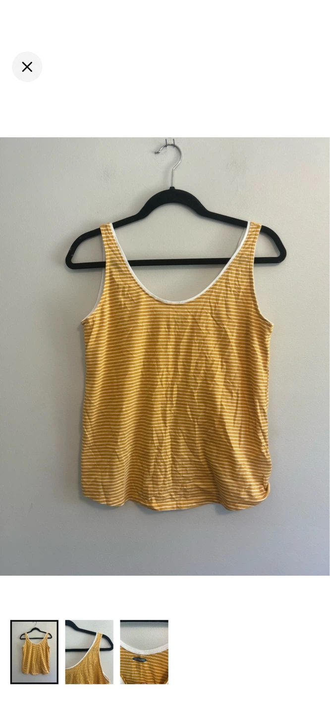 Old Navy Striped Tank Top Size S