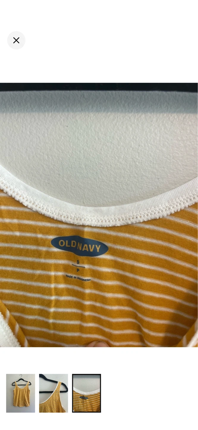 Old Navy Striped Tank Top Size S - photo 3