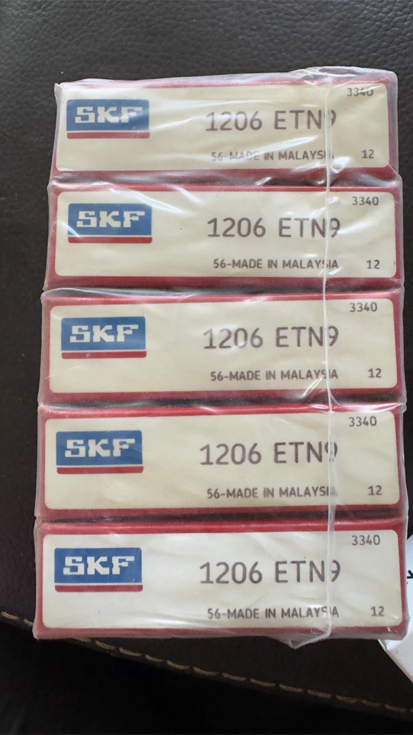SKF 1206 ETN9 Bearings (Pack of 5)