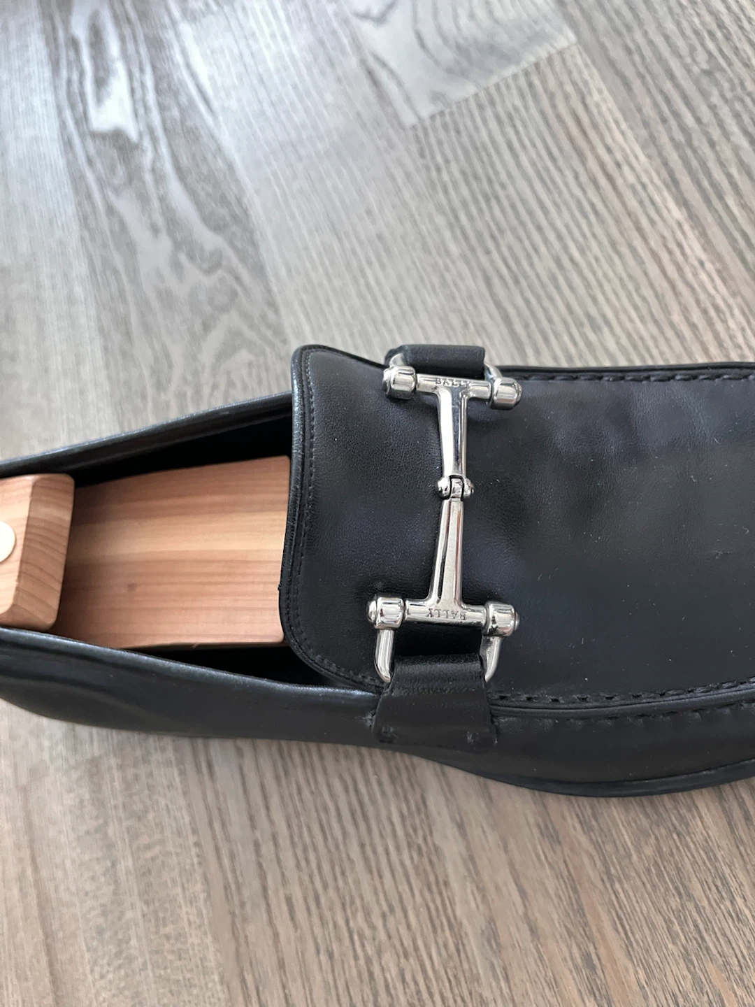 Bally Black Leather Loafers with Horsebit Detail - photo 4
