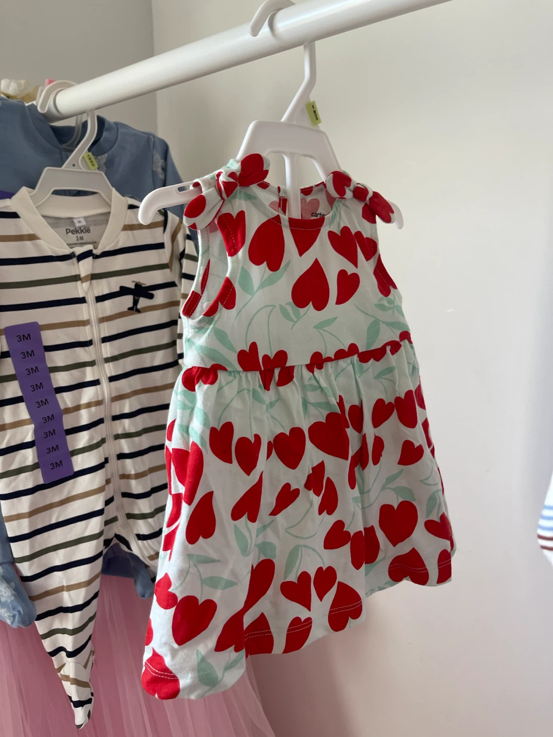 Baby girl dresses 3-6 months- 6 sets - photo 5