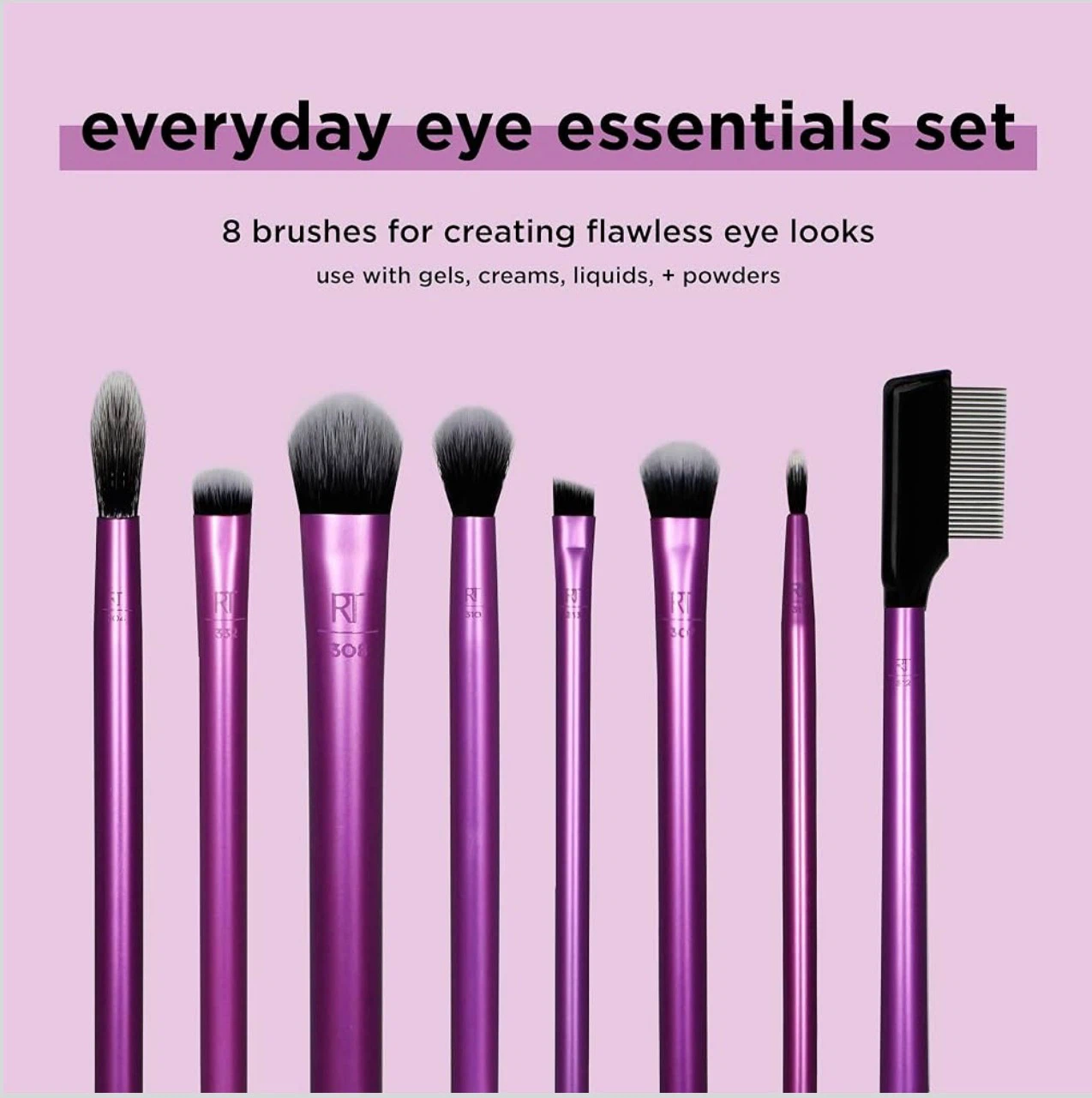 Real Techniques Everyday Eye Essentials Brush Set ✨ - photo 2