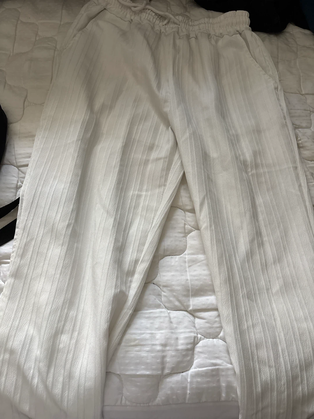 White short sleeve dress shirt and Pants Set - photo 3