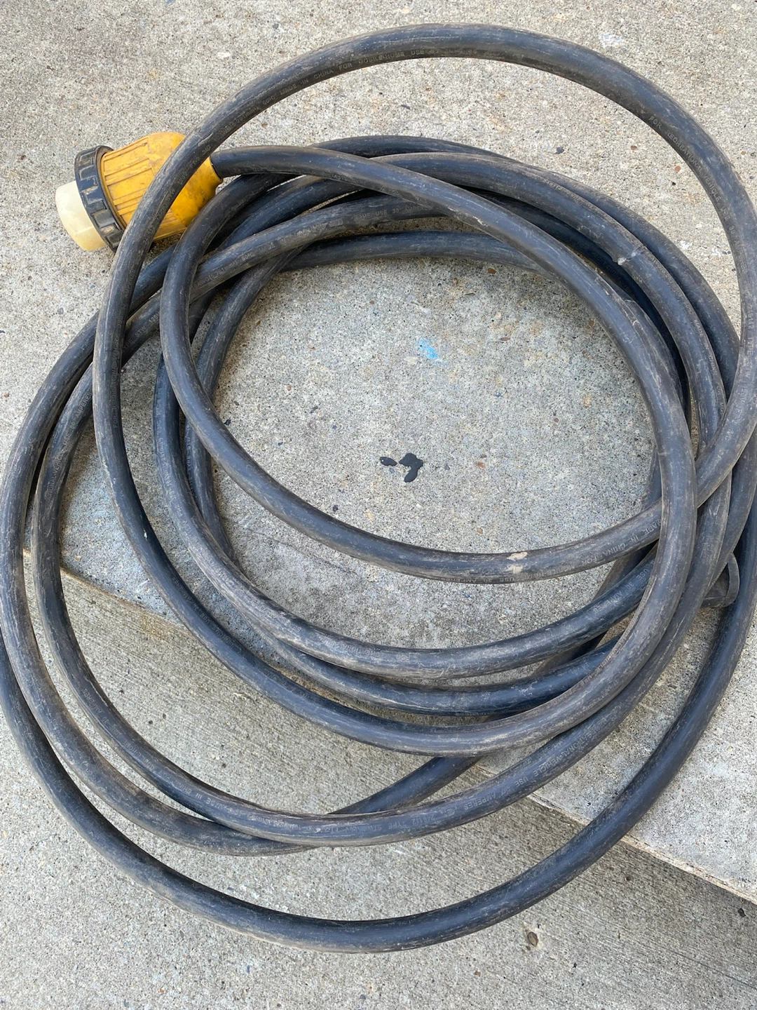 50A 125/250V RV CHORD  ASKING $100